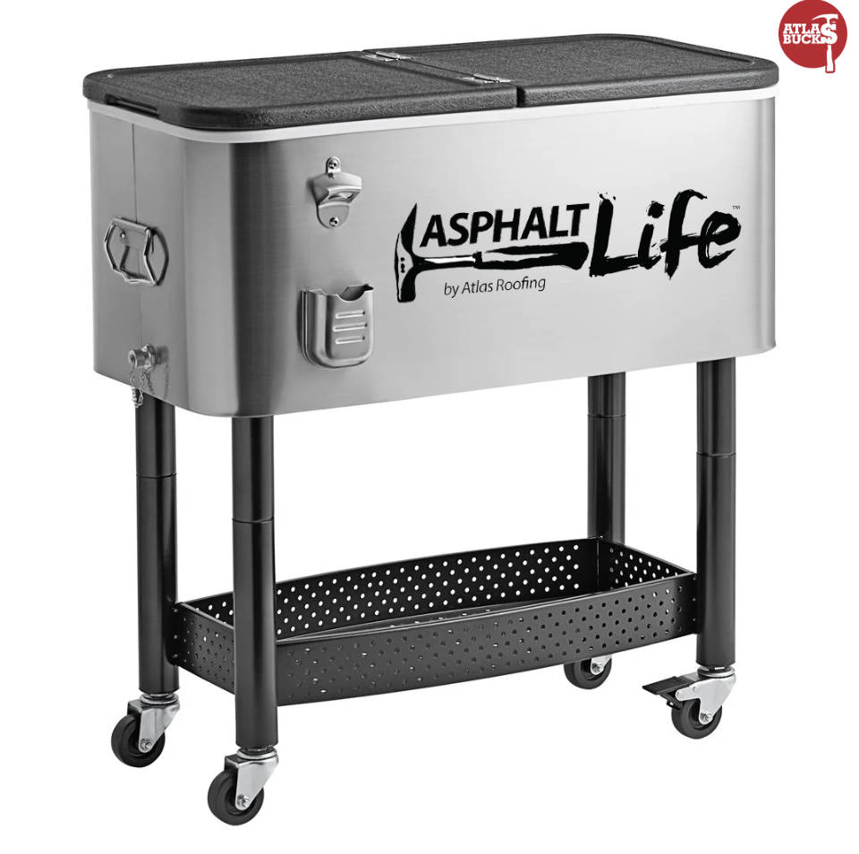 Asphalt Life 65-quart beverage cooler