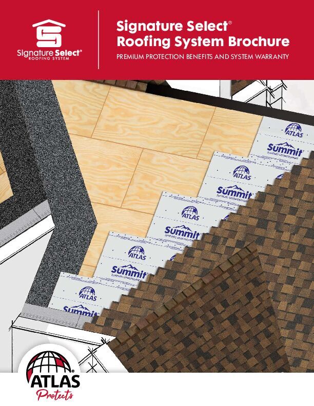 Atlas Signature Select® System Warranty Brochure (Residential)