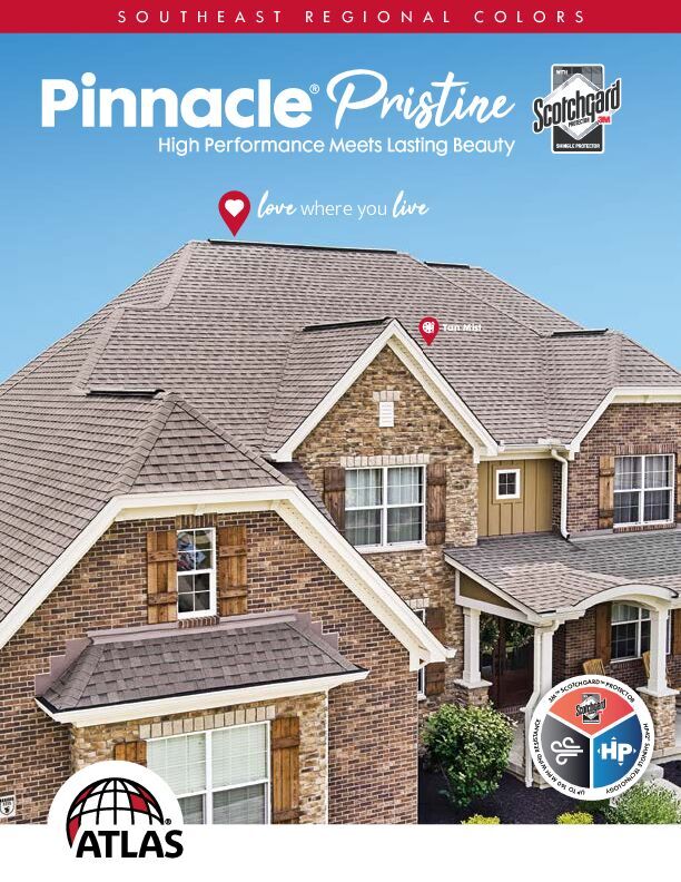 Pinnacle Pristine Southeast Regional Colors Brochure