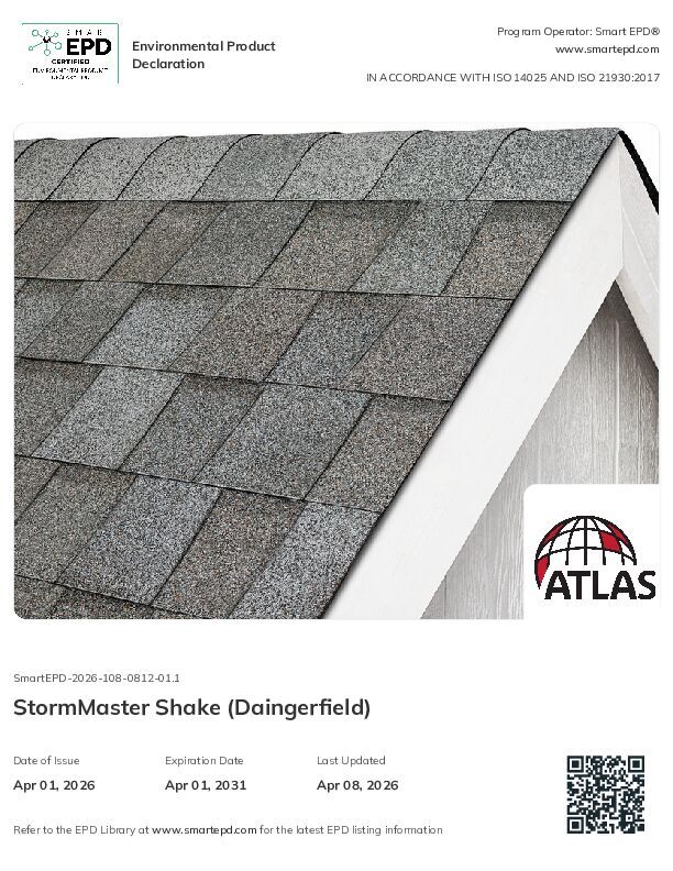 StormMaster Shake Daingerfield EPD