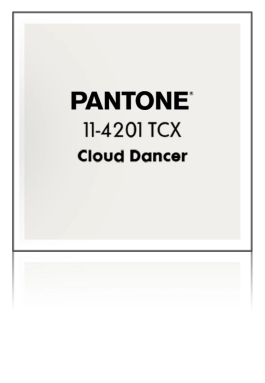Pantone Cloud Dancer
